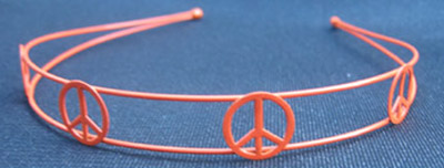 Peace Headband Peace Sign Headband Peace Symbol hairband